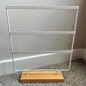 Wooden Stand Earring Holder/Organizer